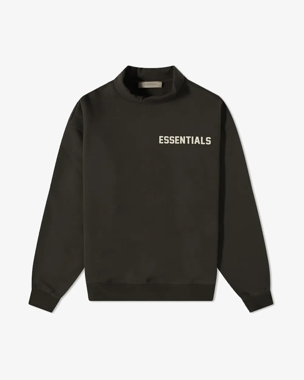 FOG ESSENTIALS FW22 OFF BLACK KIDS MOCKNECK (NEW) (NEW)