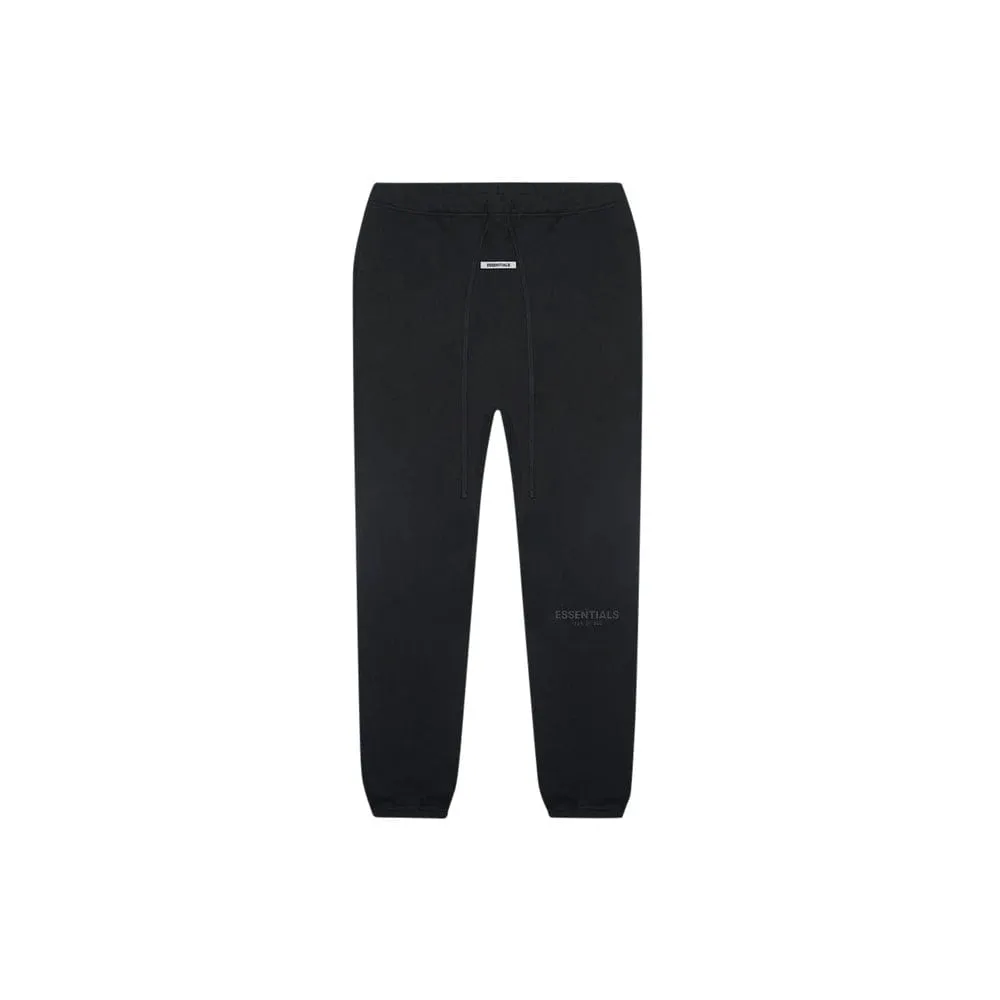 FOG ESSENTIALS SS20 BLACK SWEATPANTS (NEW) SMALL