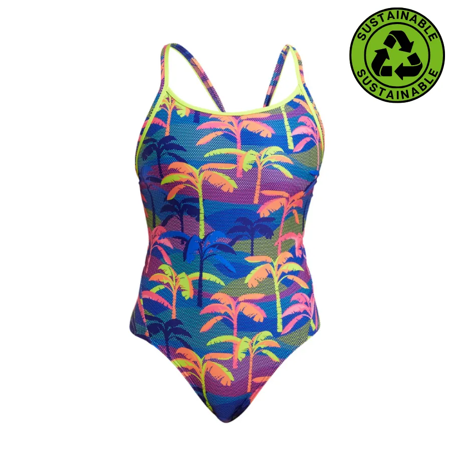 Funkita Womens Diamond Back One Piece FKS033L - Palm A Lot