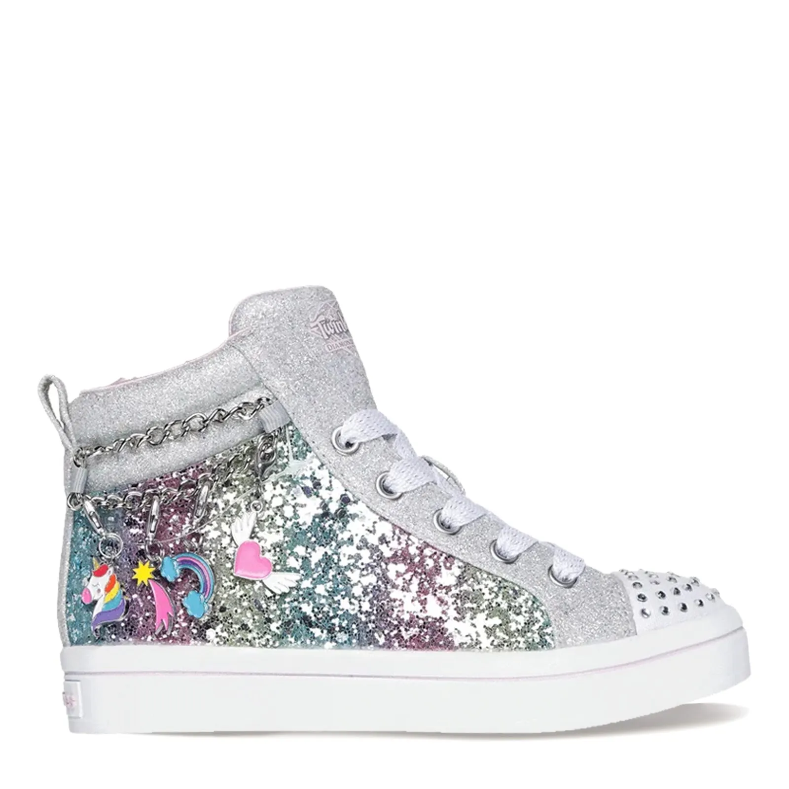 Girl's Skechers, Twi-Lites - Charm Glitz Sneakers â€“ Toddler