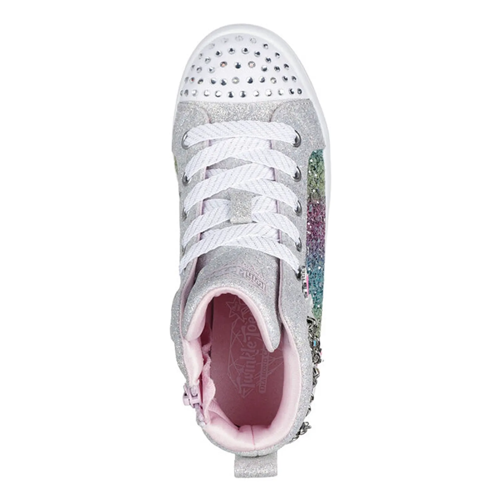 Girl's Skechers, Twi-Lites - Charm Glitz Sneakers â€“ Toddler