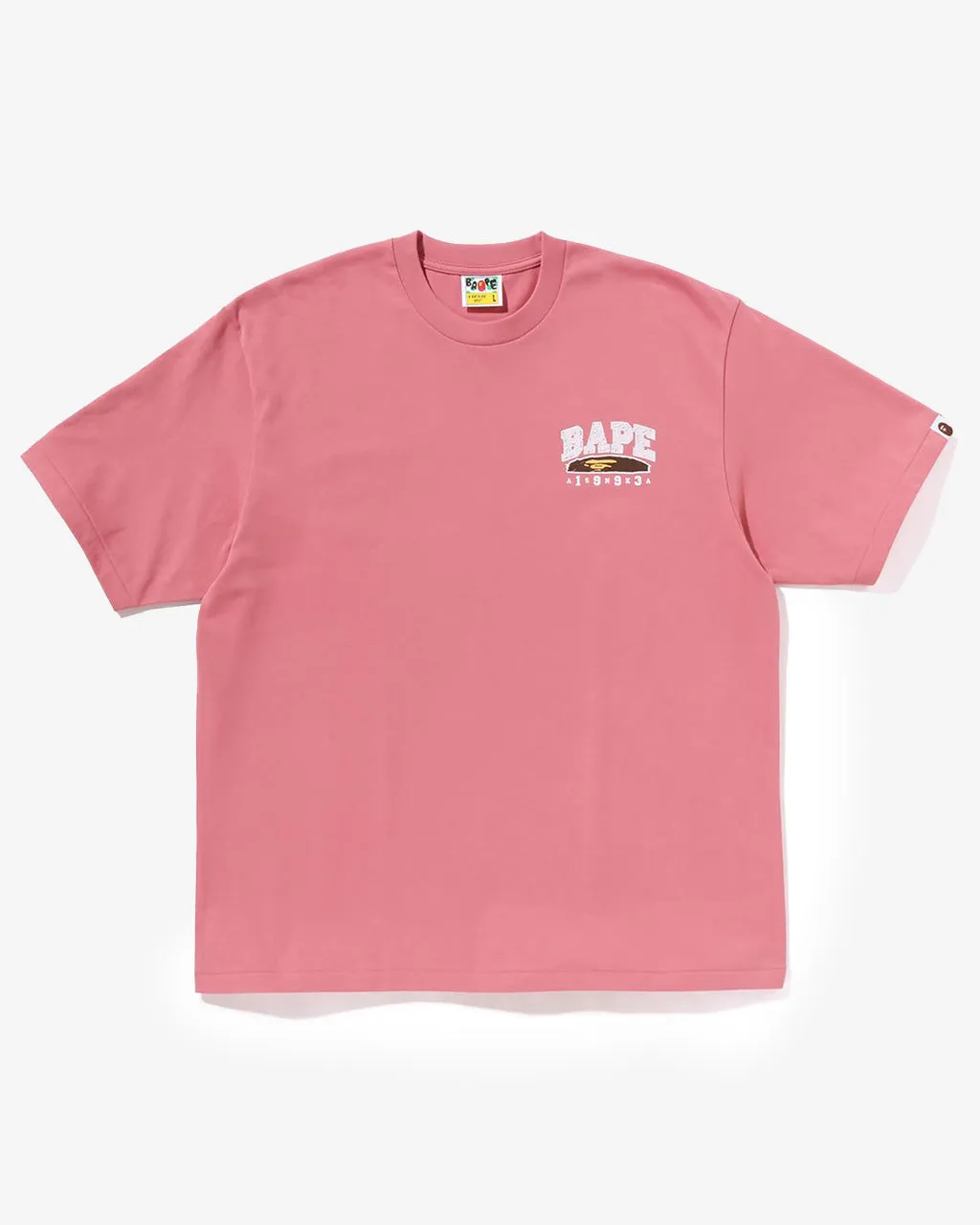 Hand Draw BAPE Relaxed Fit Tee Pink