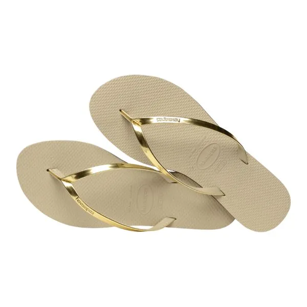 HAVAIANAS -  Ladies You Metallic Flip Flops