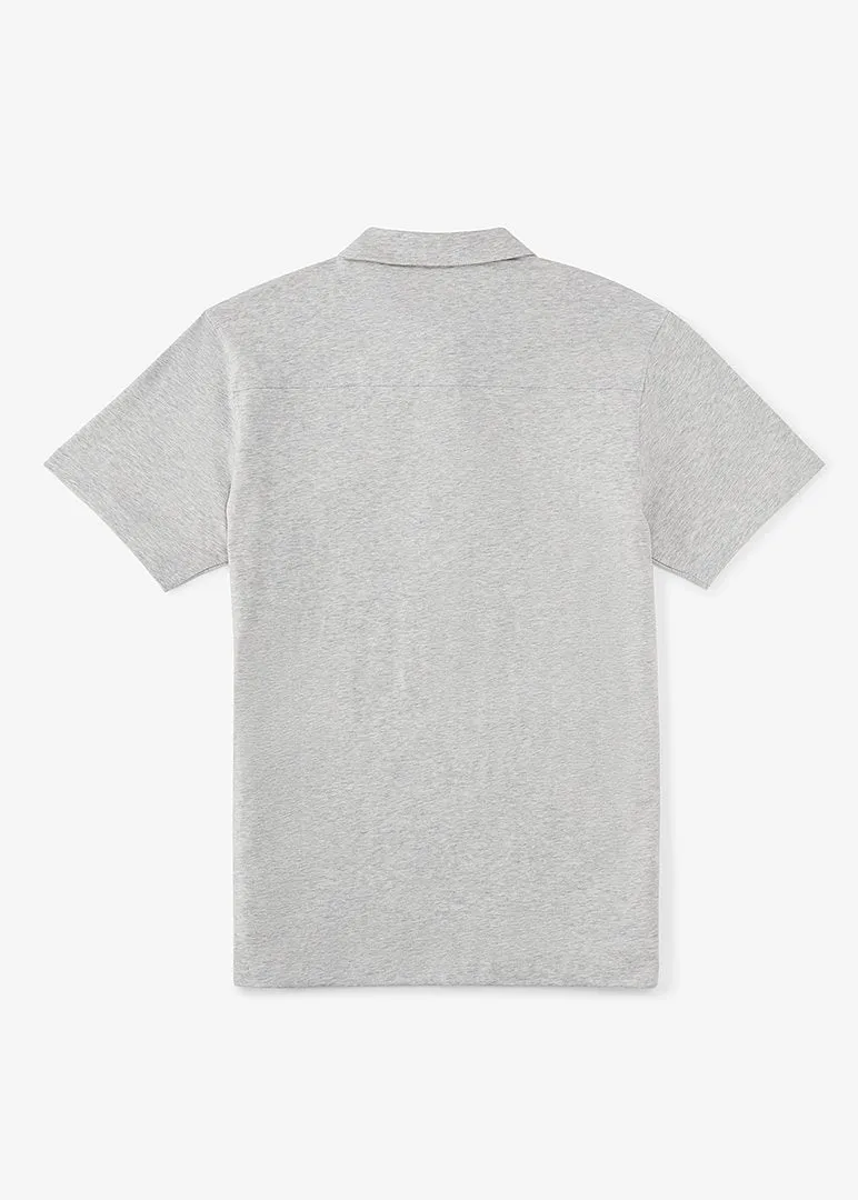 High & Mighty All-In Polo | Heather Grey