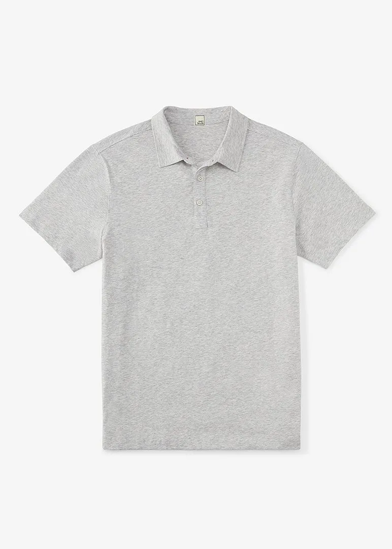 High & Mighty All-In Polo | Heather Grey