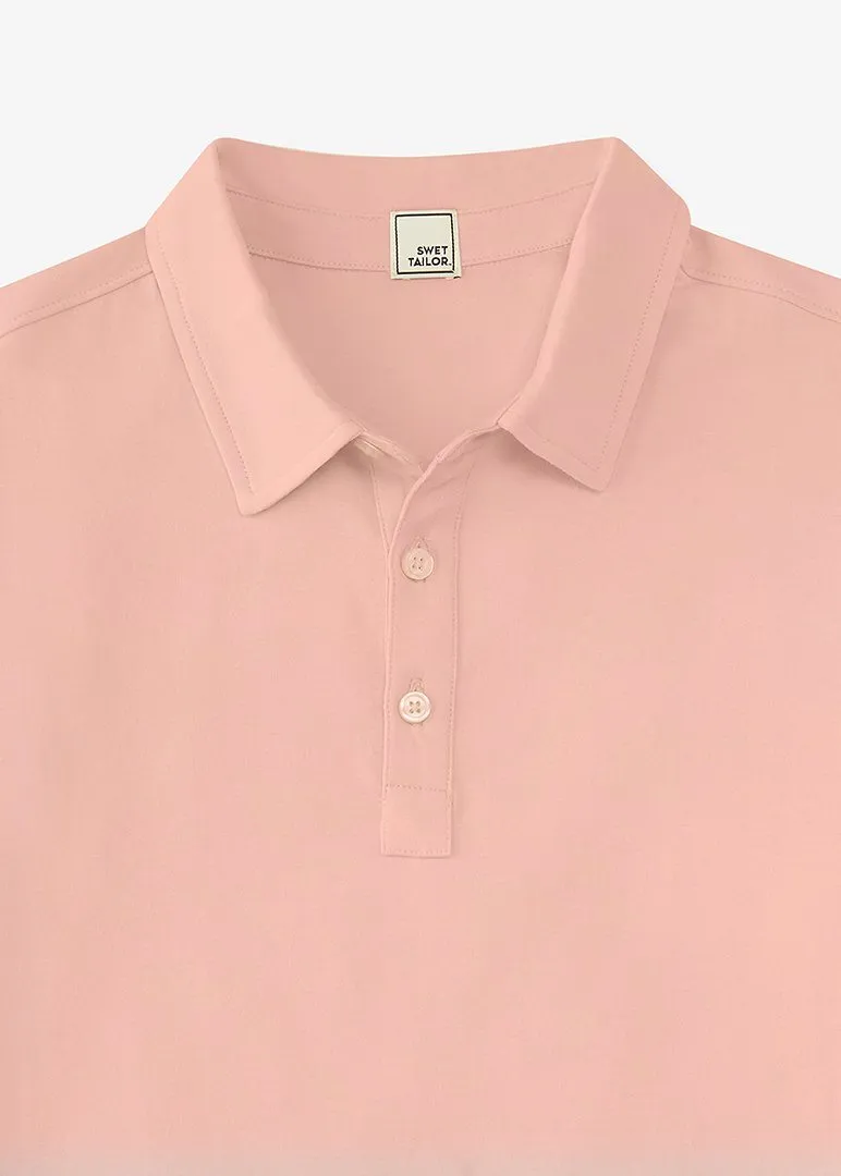 High & Mighty All-In Polo | Light Pink