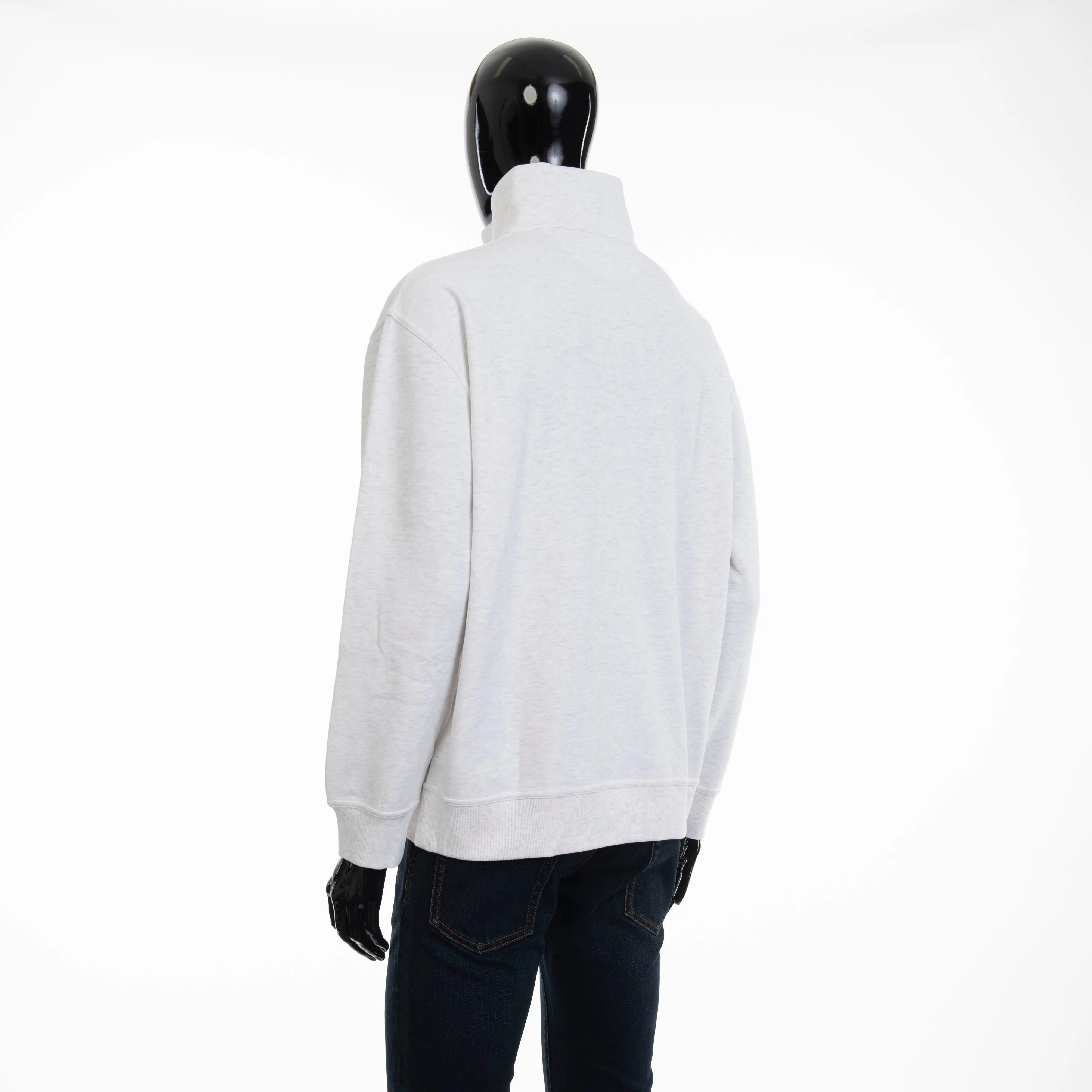 Ivory Techno Cotton French Terry Jumper