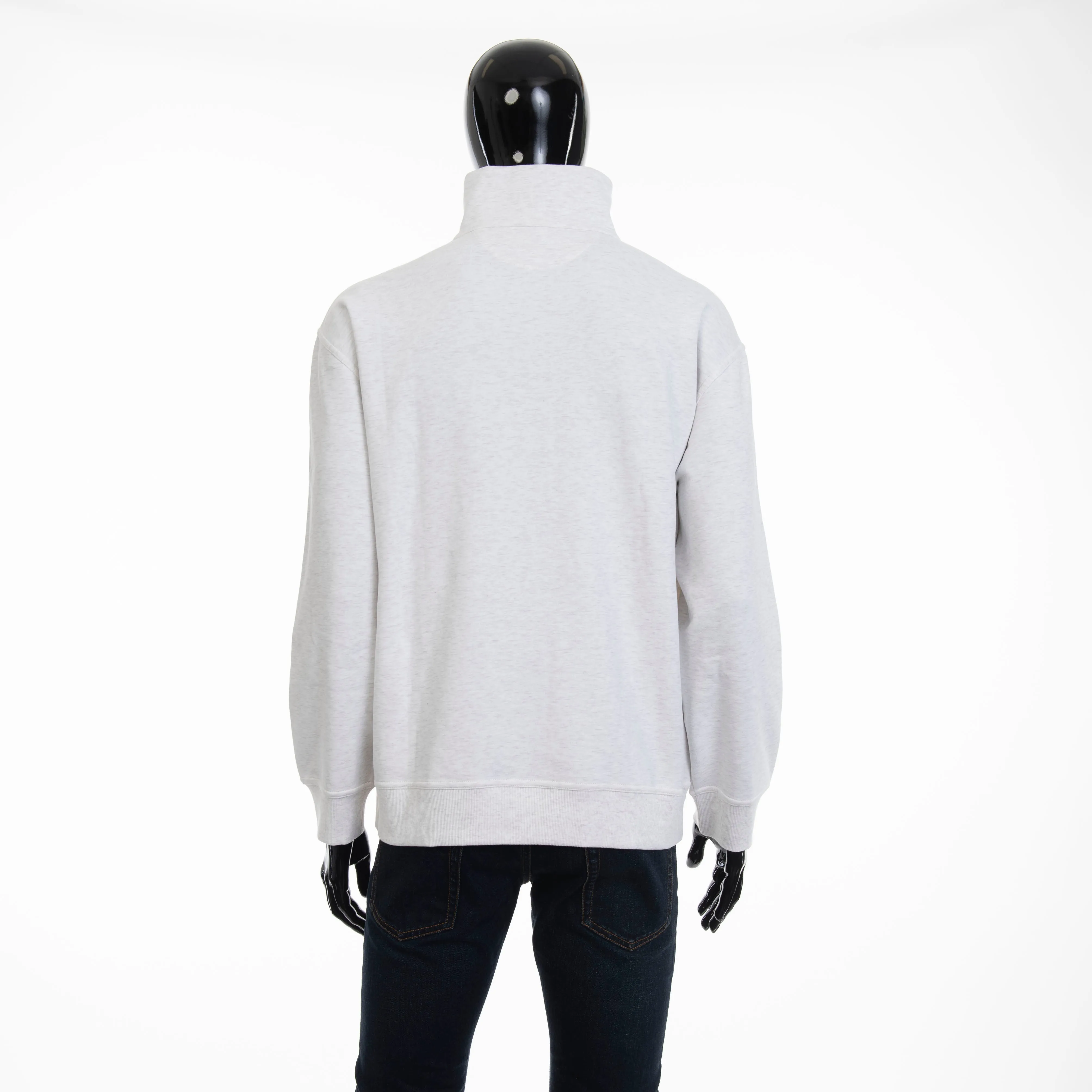 Ivory Techno Cotton French Terry Jumper