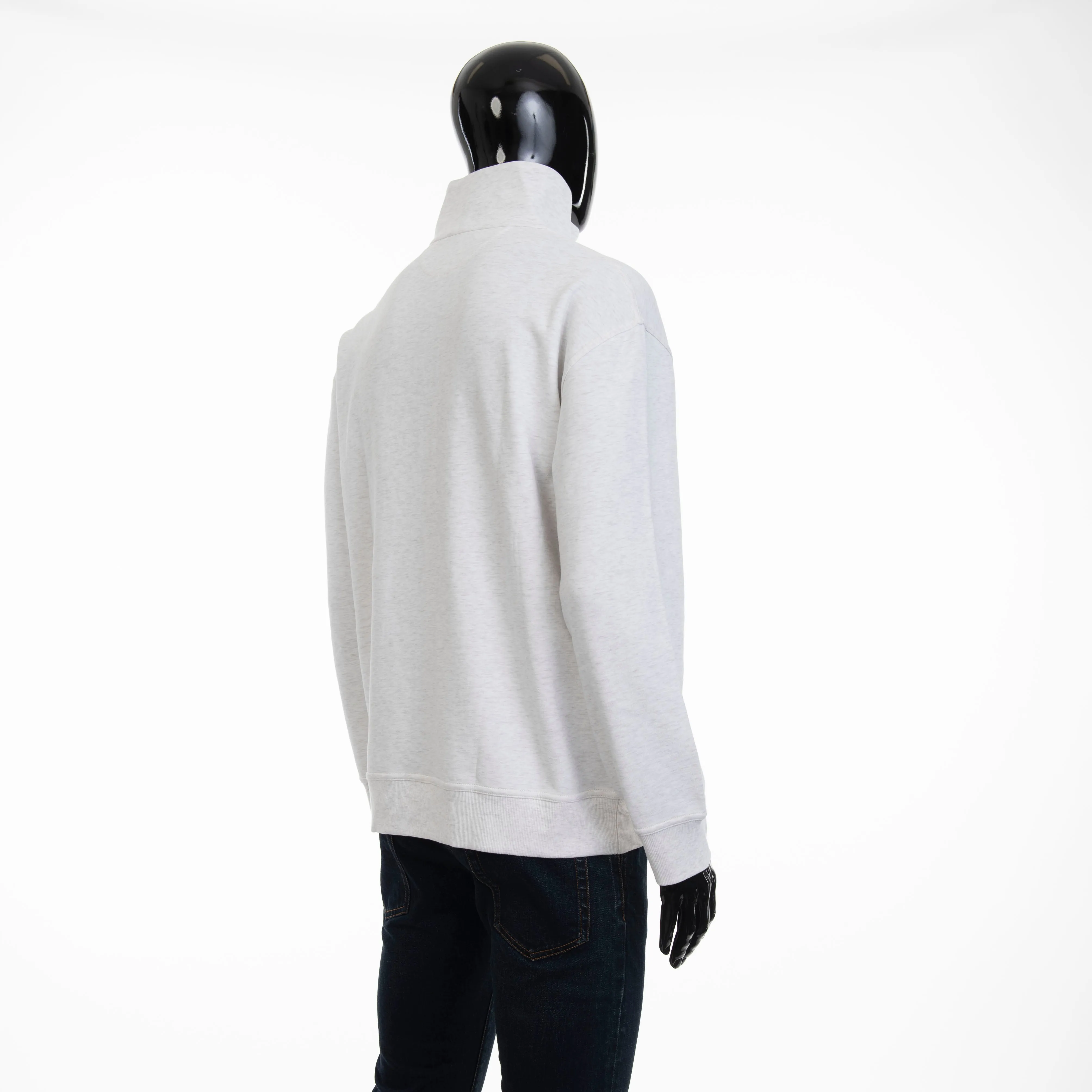 Ivory Techno Cotton French Terry Jumper