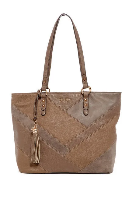 Jessica Simpson Helena Vegan Tote Bag Purse - 4 Colors