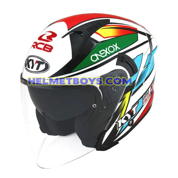 KYT NFJ Motorcycle Sunvisor Helmet KASMA DANIEL