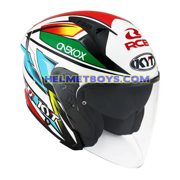 KYT NFJ Motorcycle Sunvisor Helmet KASMA DANIEL