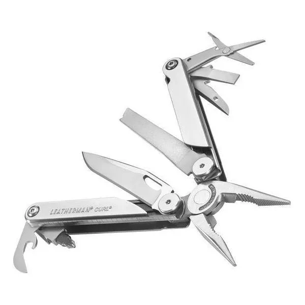 Leatherman Curl® Multi Tool with Nylon Sheath - Stainless Steel