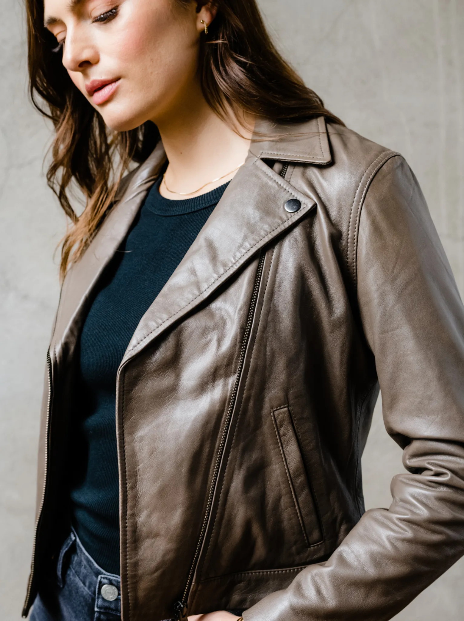 Maha Leather Jacket