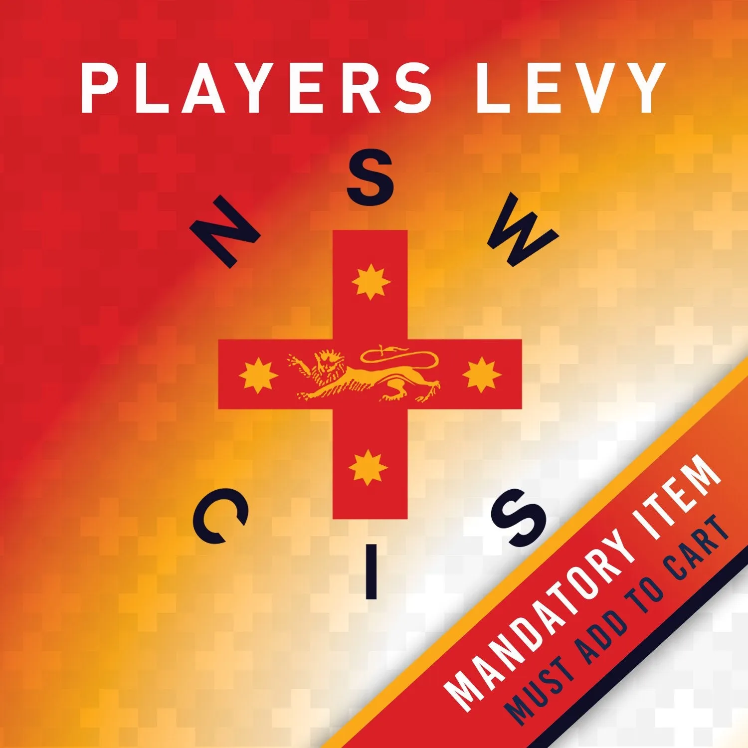 MANDATORY ITEM - PLAYER LEVY - NSW CIS Secondary Boys 16 & Under Football