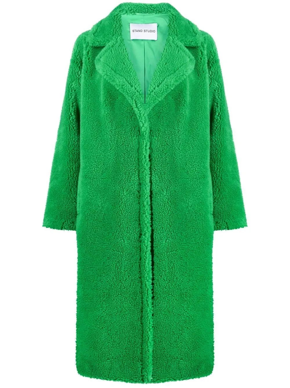 MARIA SINGLE-BREASTED COAT 560 BRI GRN