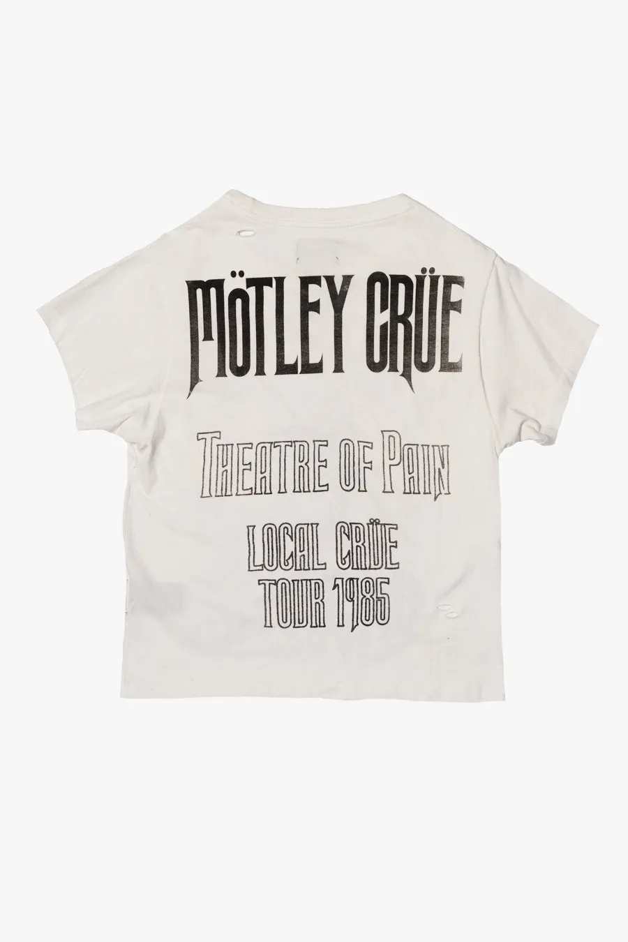 Mötley Crüe Wrecking Crue 85 Vintage T-Shirt