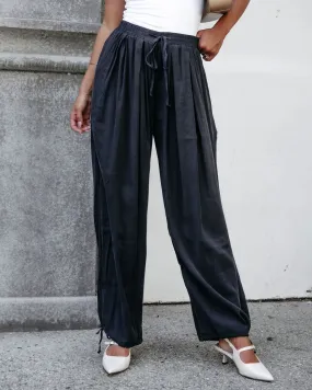 Muse By Magnolia Charcoal Parachute Pants