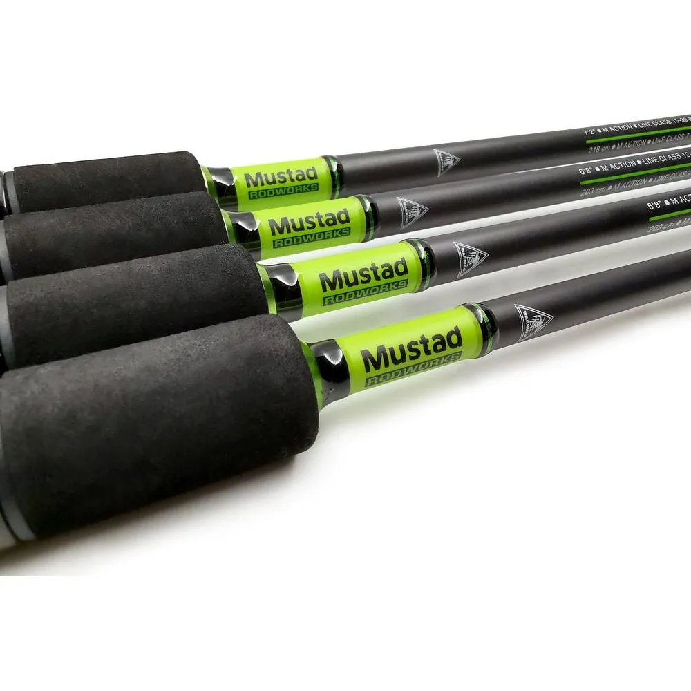 Mustad Rodworks Vanatge EVOQ 2 Piece Casting Rod