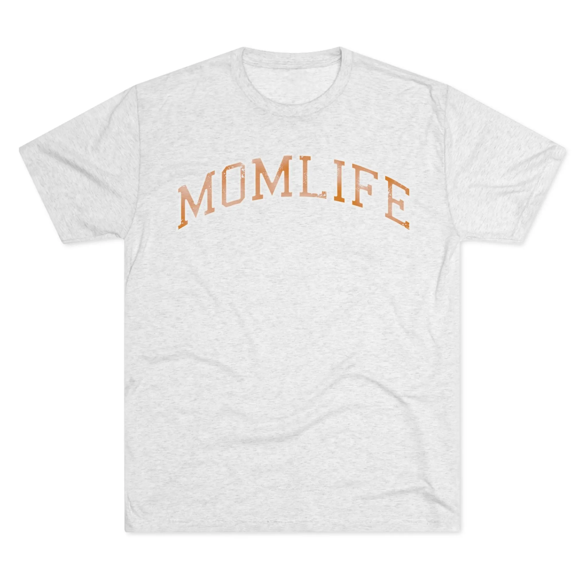 ORANGE and WHITE Football Mom Shirt