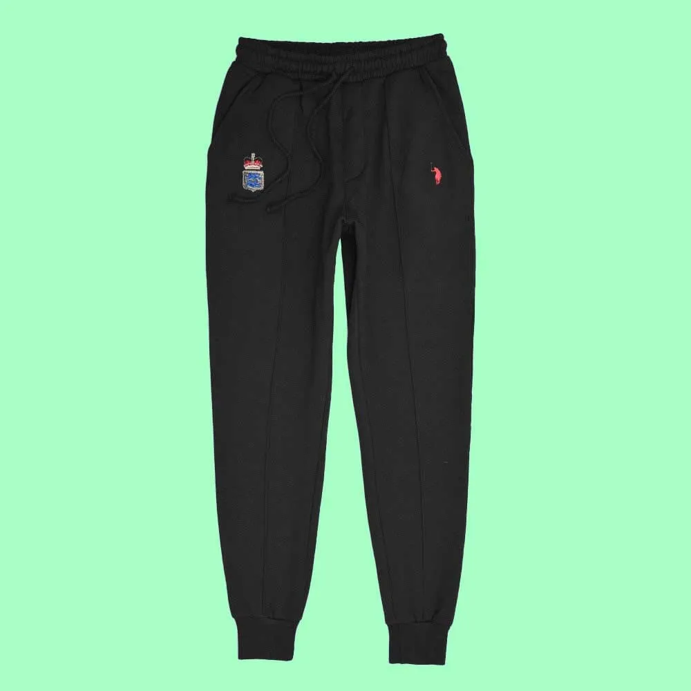 Polo Republica Men's Crest & Pony Embroidered Jogger Pants