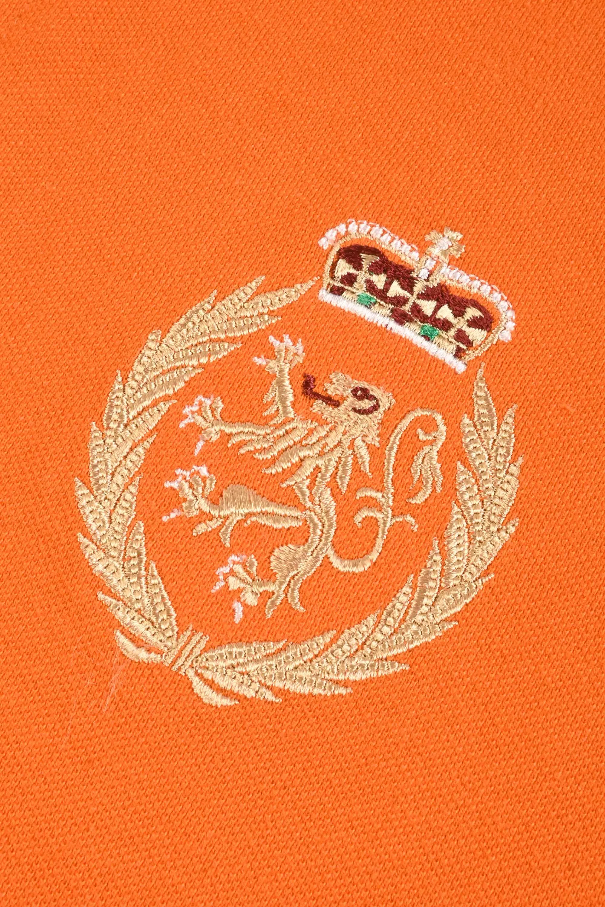 Polo Republica Men's Lion Crest & 5 Embroidered Short Sleeve Polo Shirt