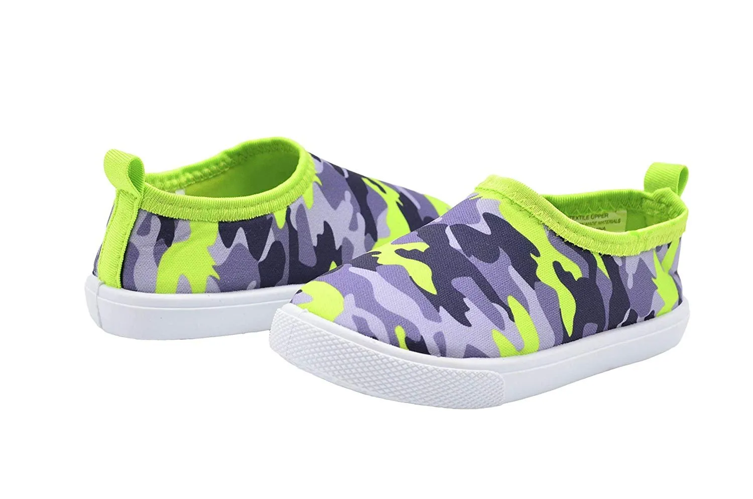 Revo Toddler Boy’s Kids Neoprene Swim Water Shoes Slip-On Quick Dry Printed Swim Sneakers