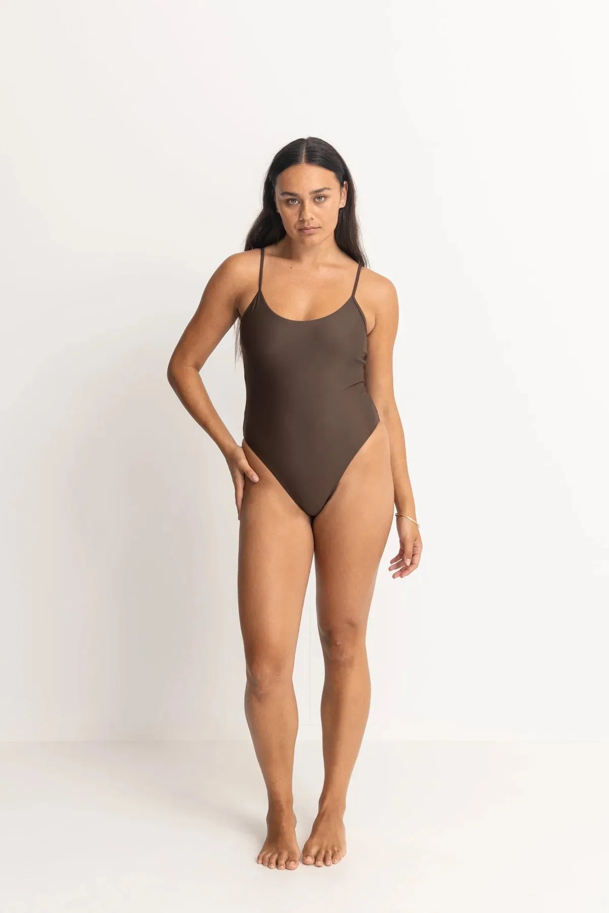 RHYTHM CLASSIC MINIMAL ONE PIECE - CHOCOLATE