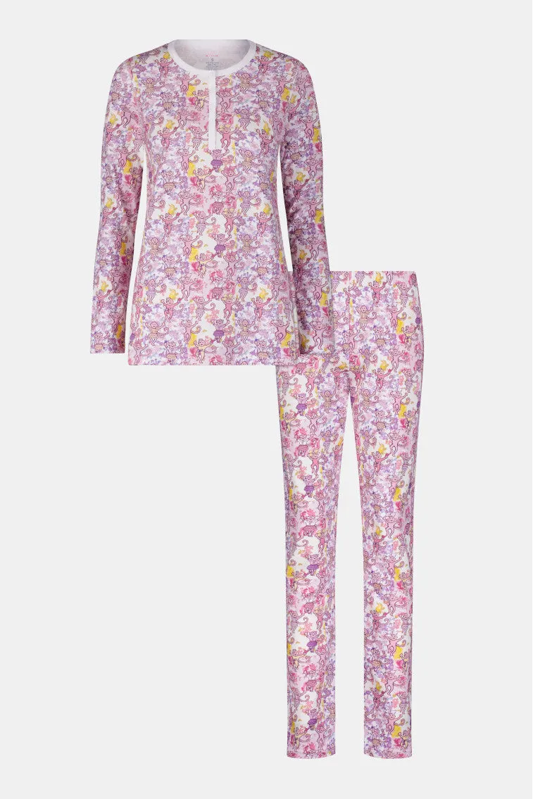 Roller Rabbit x LoveShackFancy Preppy Patchwork Women's Pajama