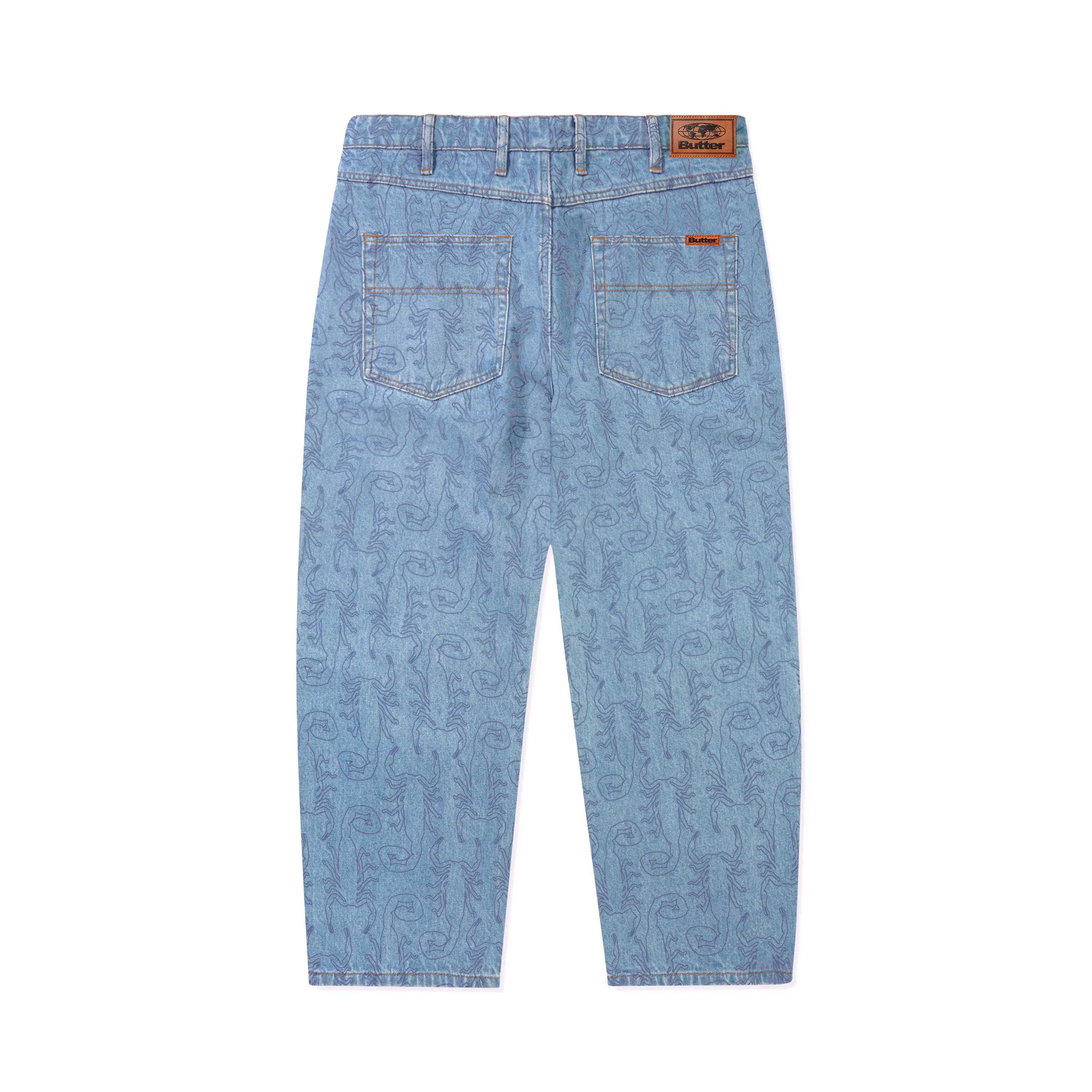 Scorpion Denim Jeans, Washed Indigo