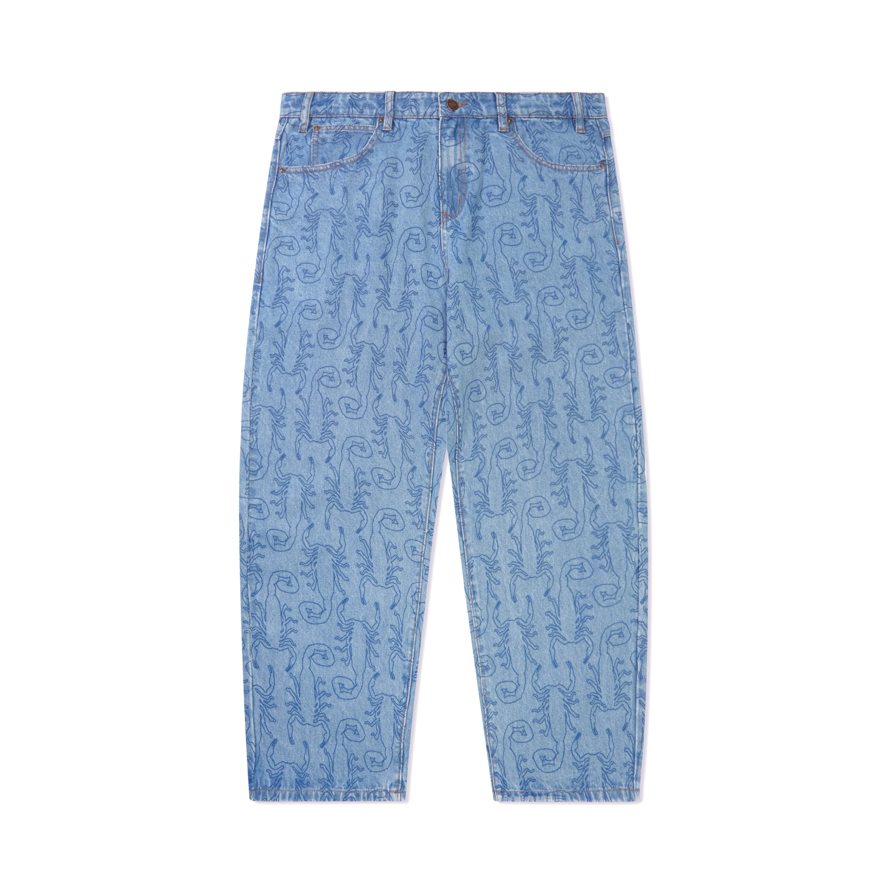 Scorpion Denim Jeans, Washed Indigo