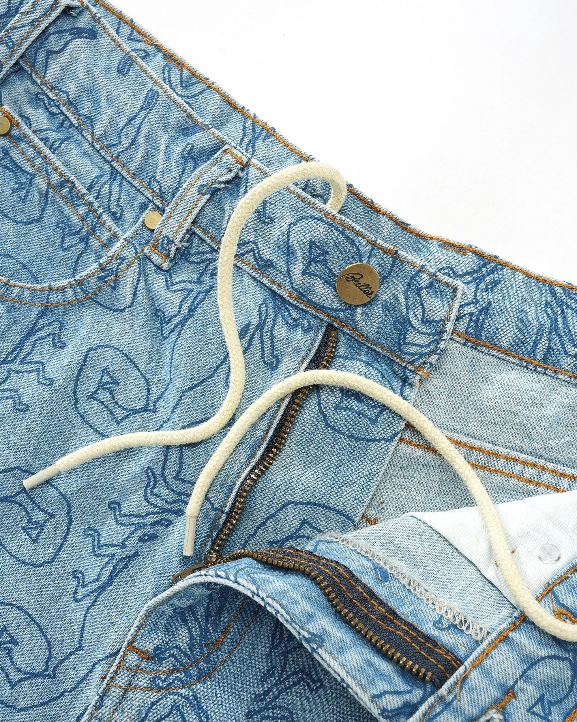 Scorpion Denim Jeans, Washed Indigo