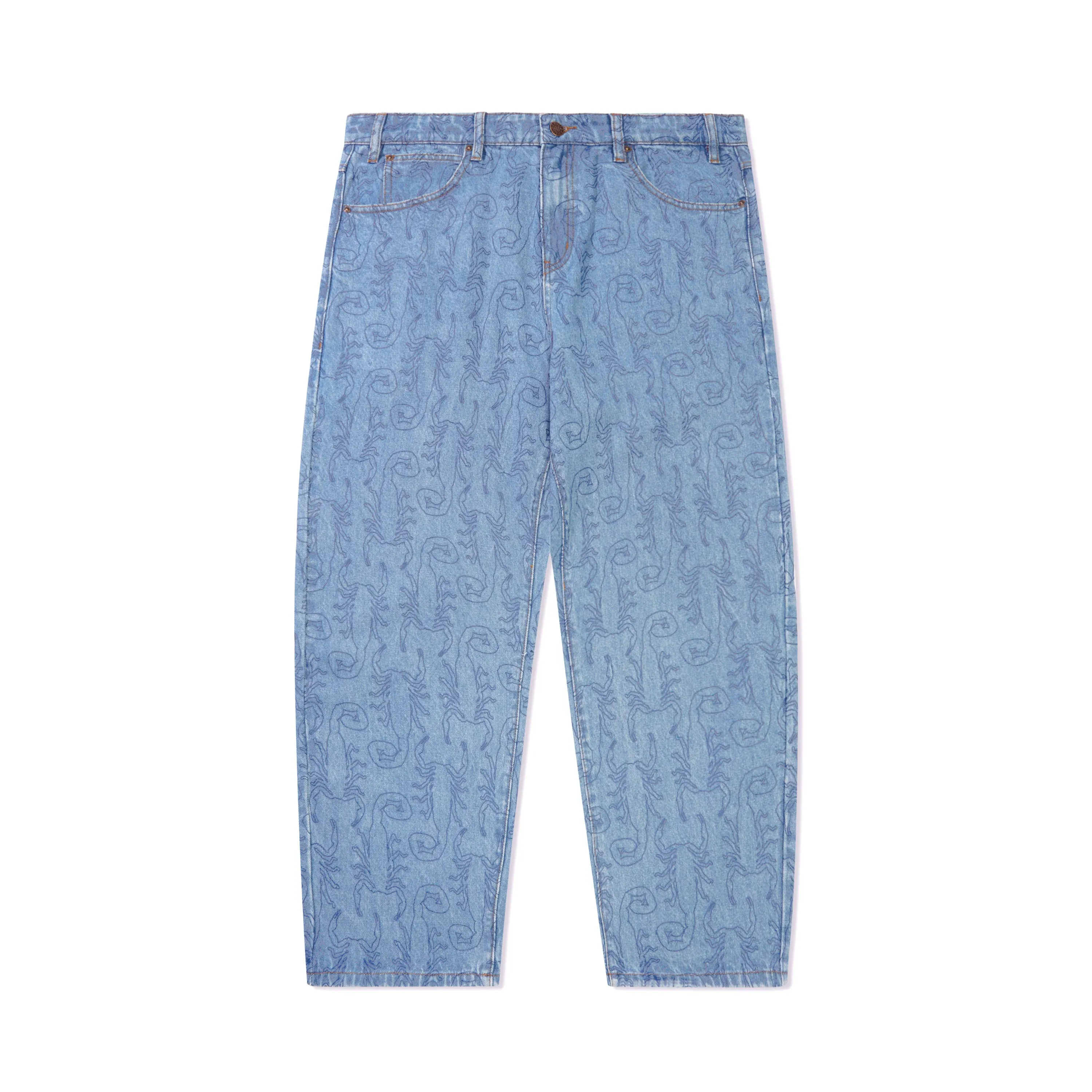 Scorpion Denim Jeans, Washed Indigo