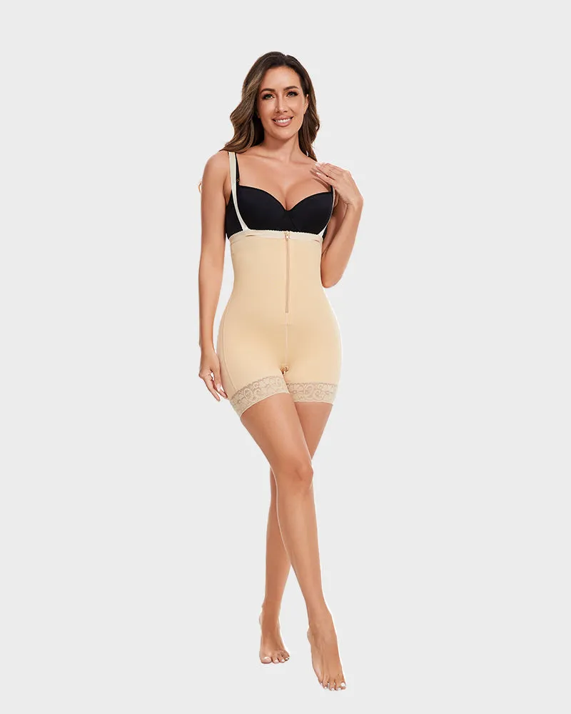 SheCurve® Open Bust Tummy Control Body Shaper