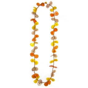 Slice Necklace - Saffron Multi