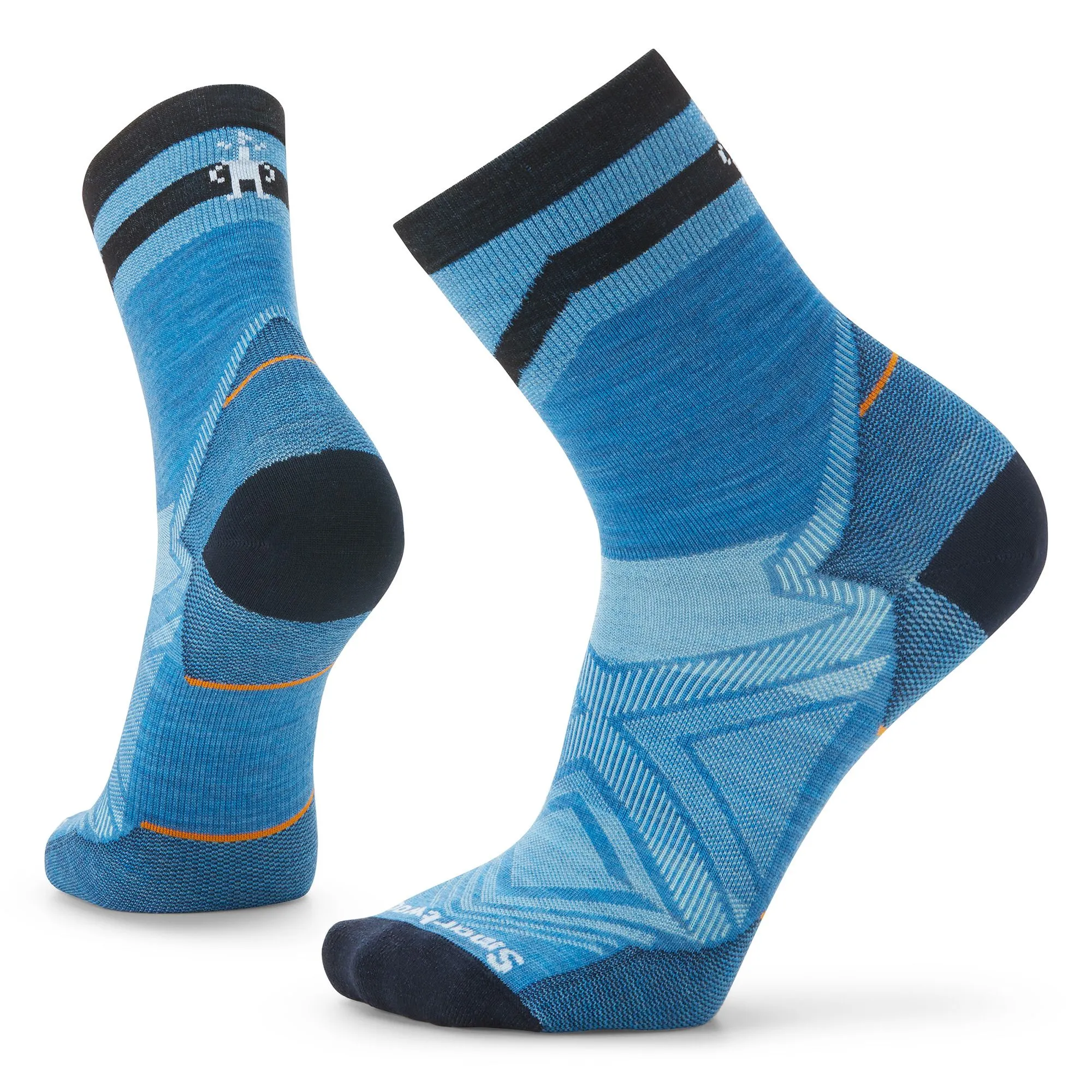 Smartwool Run Zero Cushion Mid Crew Height