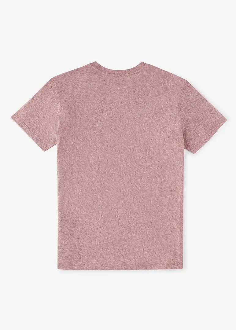 Softest T-Shirt | Heather Guava Pink