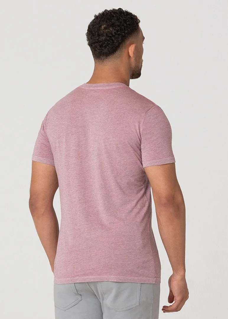 Softest T-Shirt | Heather Guava Pink