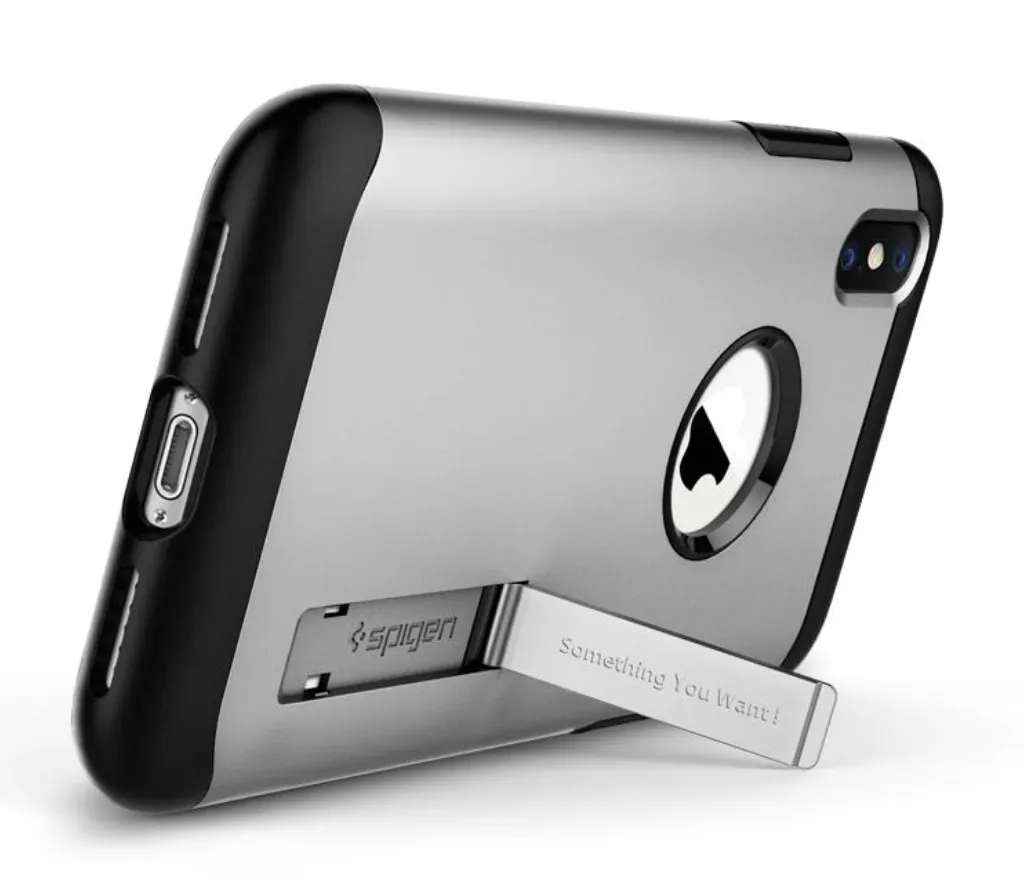 Spigen - Slim Armor for iPhone XS Max - Satin Silver