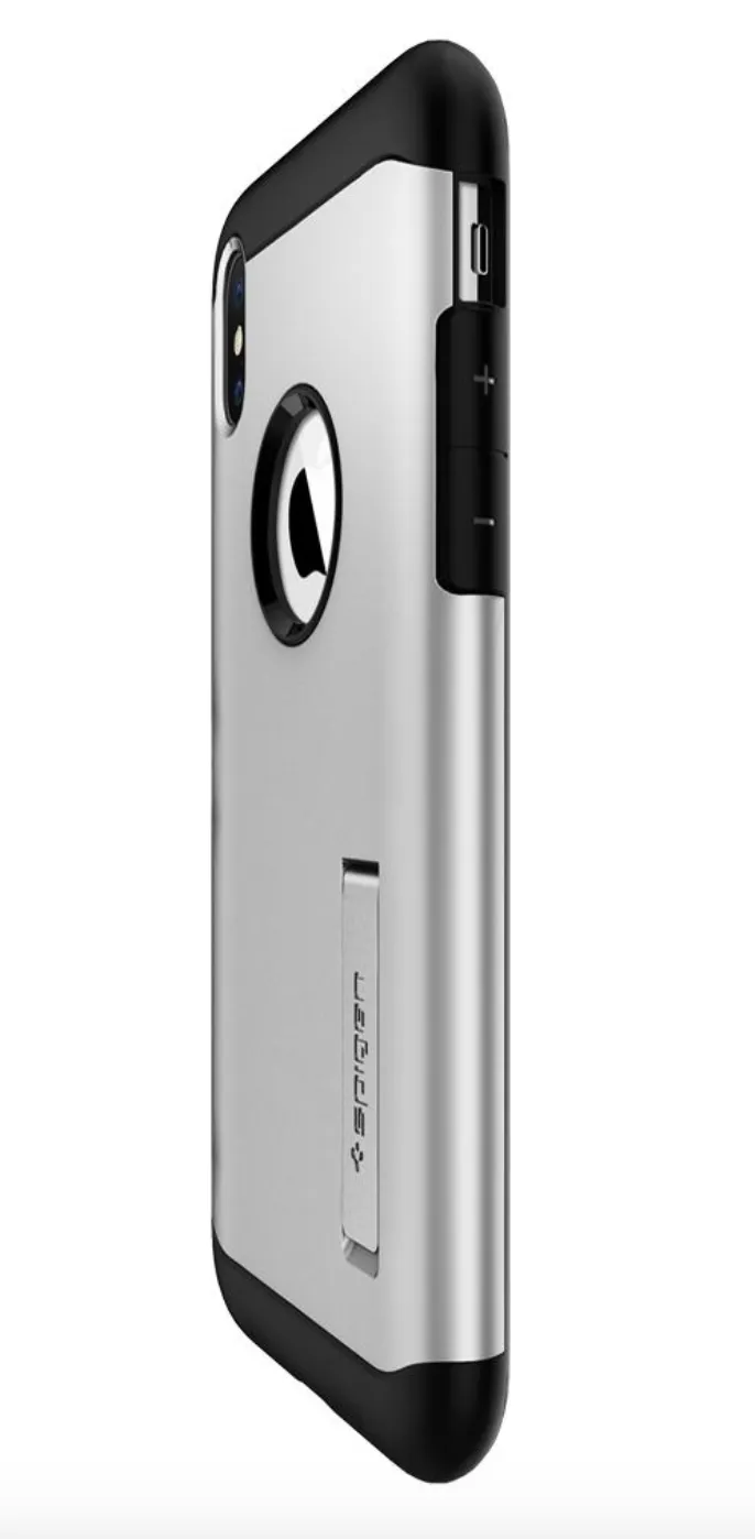 Spigen - Slim Armor for iPhone XS Max - Satin Silver