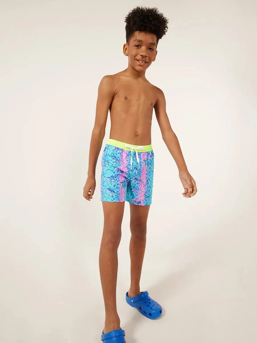 The Dino Delights (Boys Magic Swim Trunk)