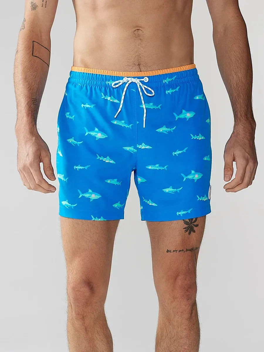 The Secret Tides 5.5" (Magic Print Classic Swim Trunk)