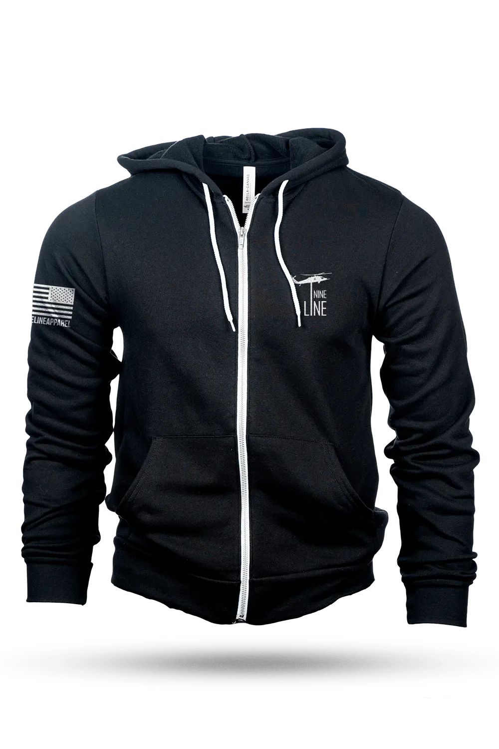 Thin Blue Line - Full-Zip Hoodie