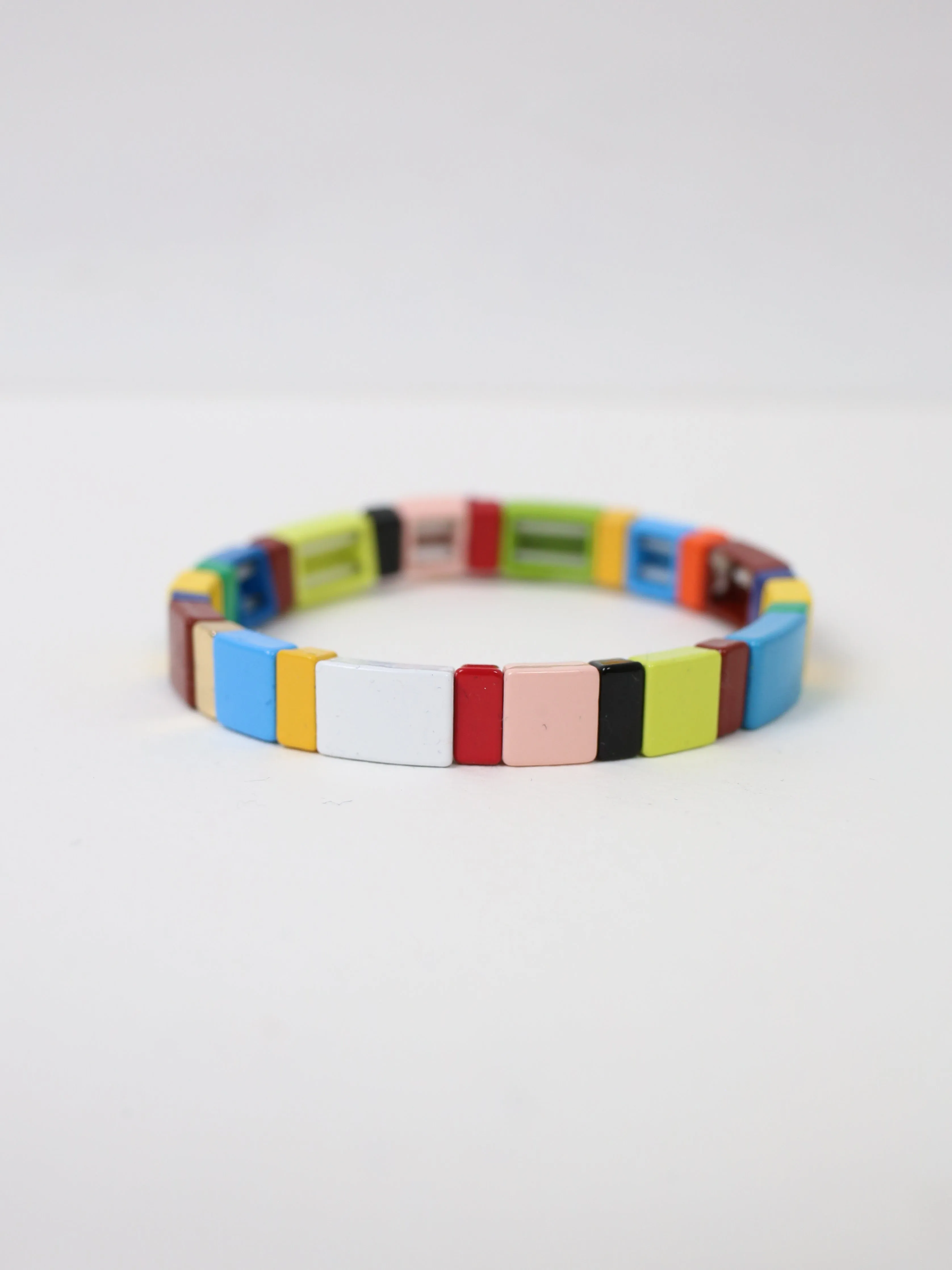 Thin Multi Color/Shapes Bracelet