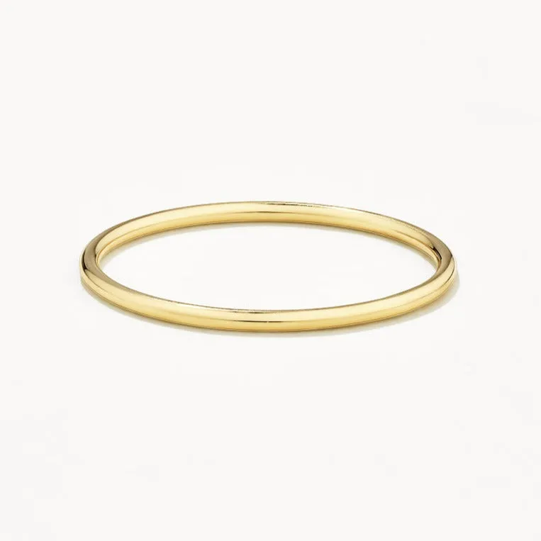 Thin Plain Stacker Ring in 10k Gold