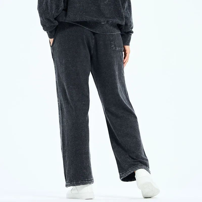 Tokyo-Tiger Basic Unisex Washed Sweatpants