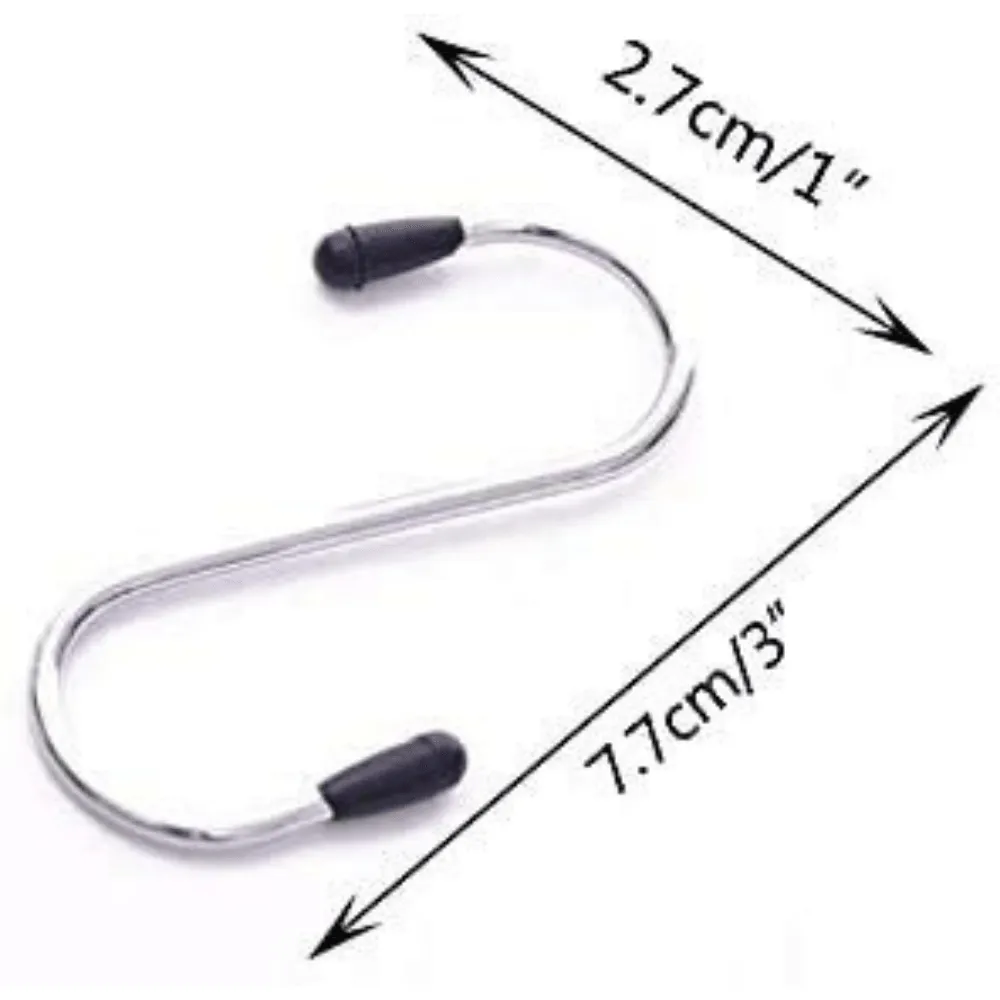 Unique S Shaped Hook For Hangers (Pack Of 5)