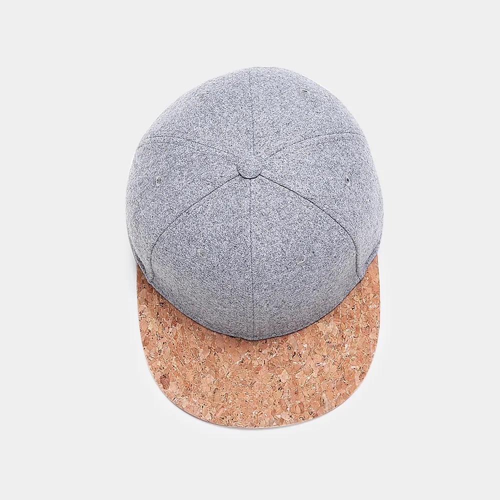 Uru Men's Wool & Cork Snapback