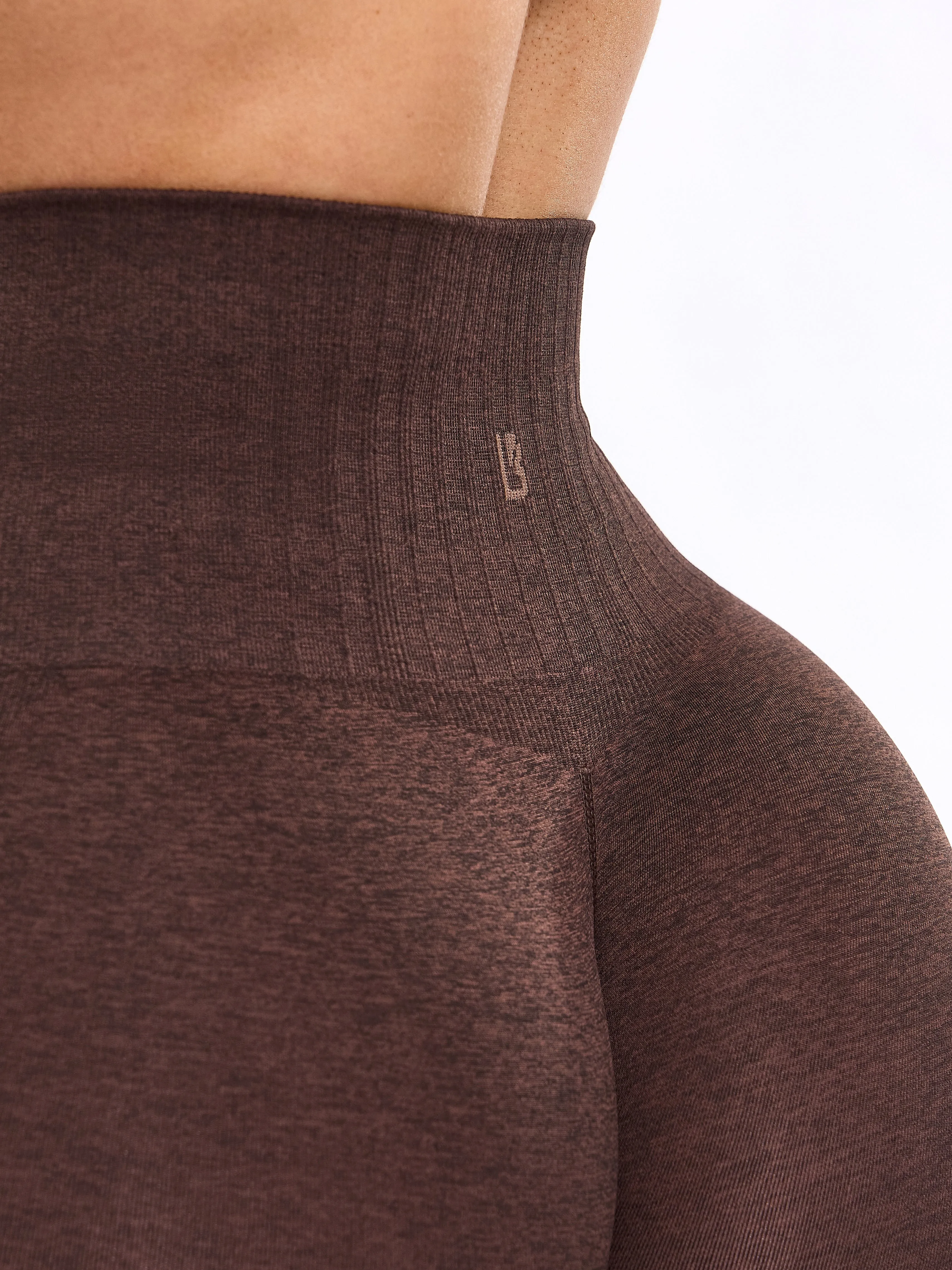 Waterfall Seamless Legging - Coffee