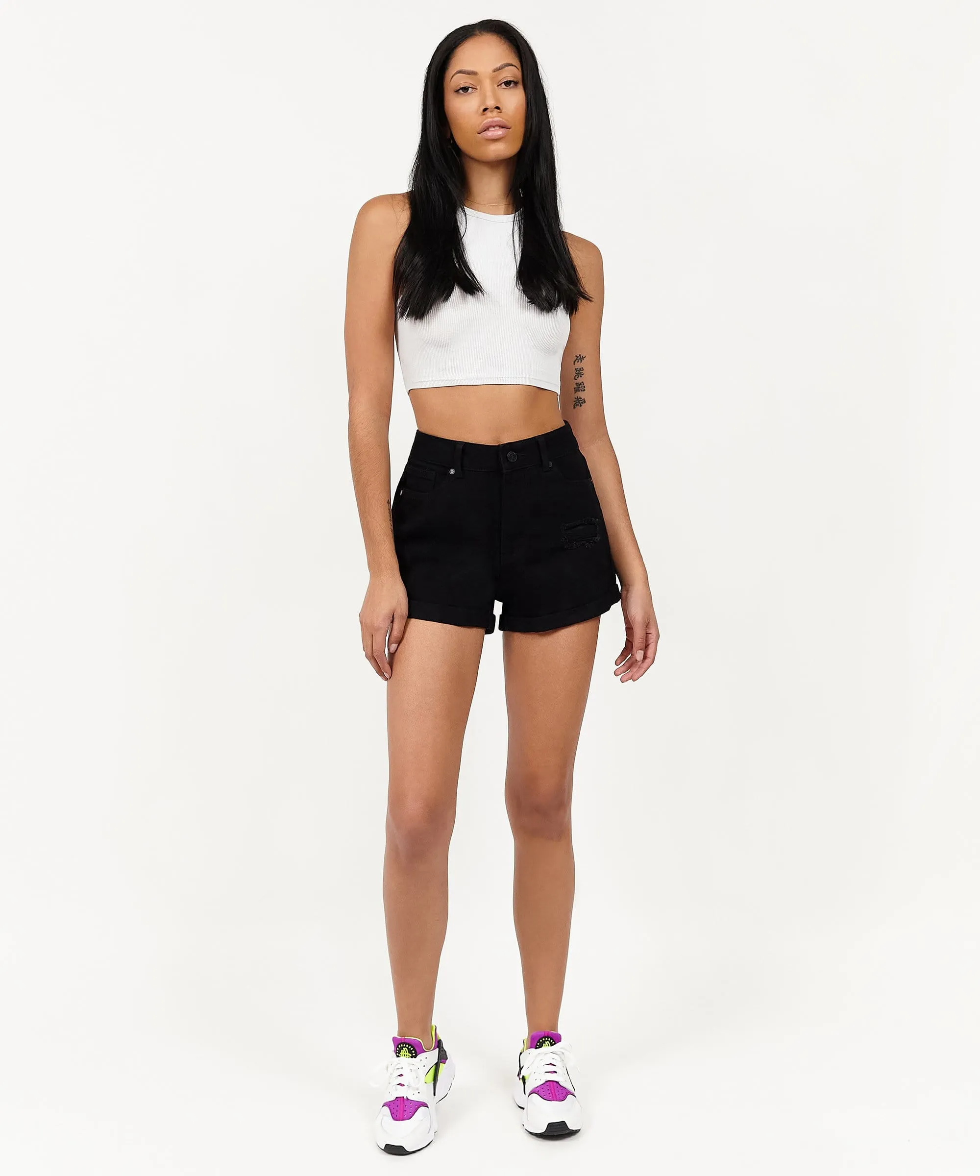 Womens Mila Denim Shorts